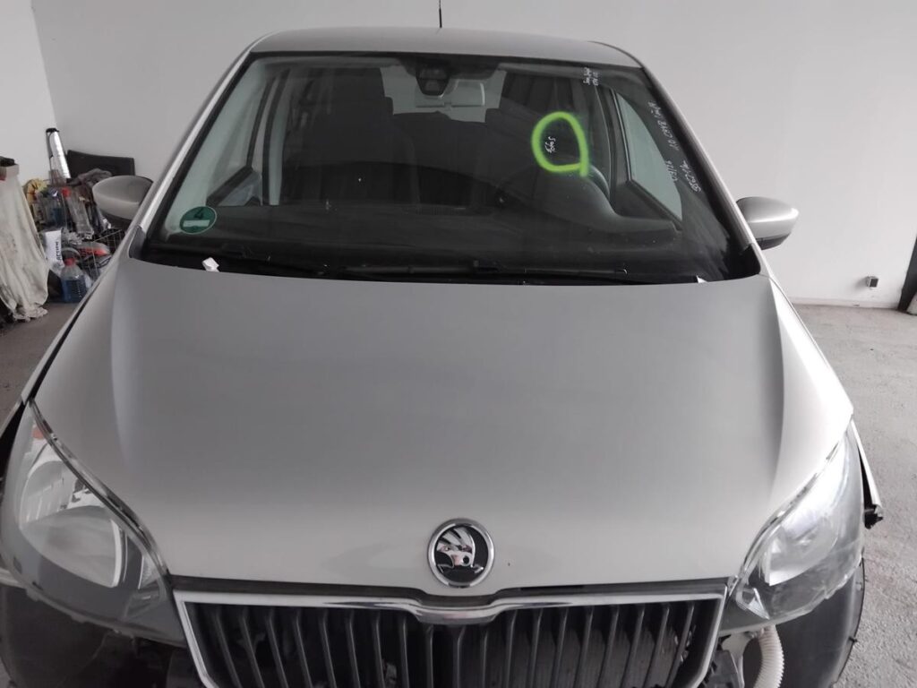 Skoda Citigo Front Hood Silver Leaf Metallic OEM 1ST823031C