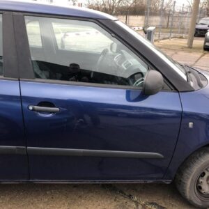 Skoda Fabia II / 5J Front Right Door Storm Blue Metallic OEM 5J6831052