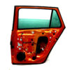 Skoda Kamiq NW4 Rear Right Door Tropic Orange OEM 658833052B