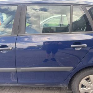 Skoda Fabia II / 5J Rear Left Door Pacific Blue OEM 5J9833051