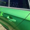 Skoda Rapid Rear Left Door Rallye Green Metallic OEM 5JJ833051A