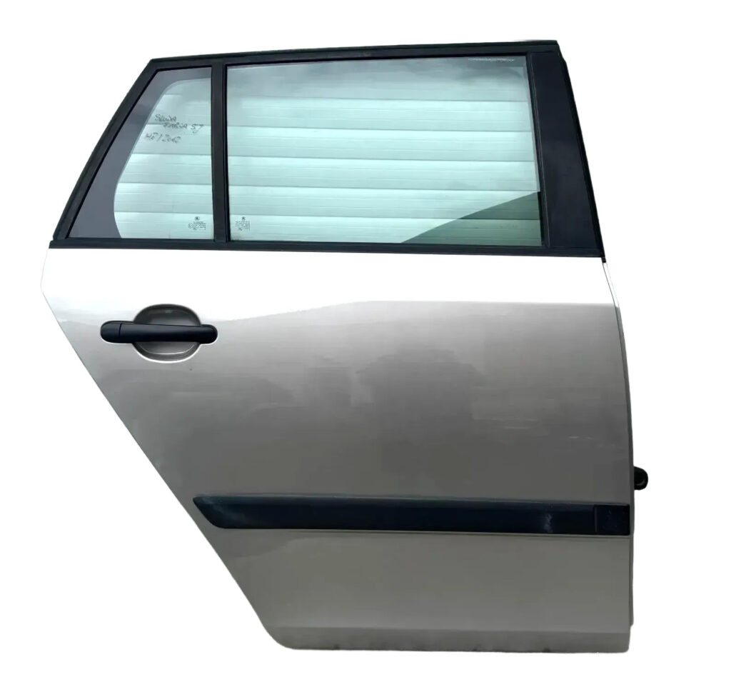 Skoda Fabia II / 5J Rear Right Door Cappuccino Beige OEM 5J9833056