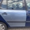 Skoda Fabia II / 5J Rear Right Door Light Blue Metallic OEM 5J9833052