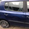 Skoda Fabia II / 5J Rear Right Door Storm Blue Metallic OEM 5J6833052