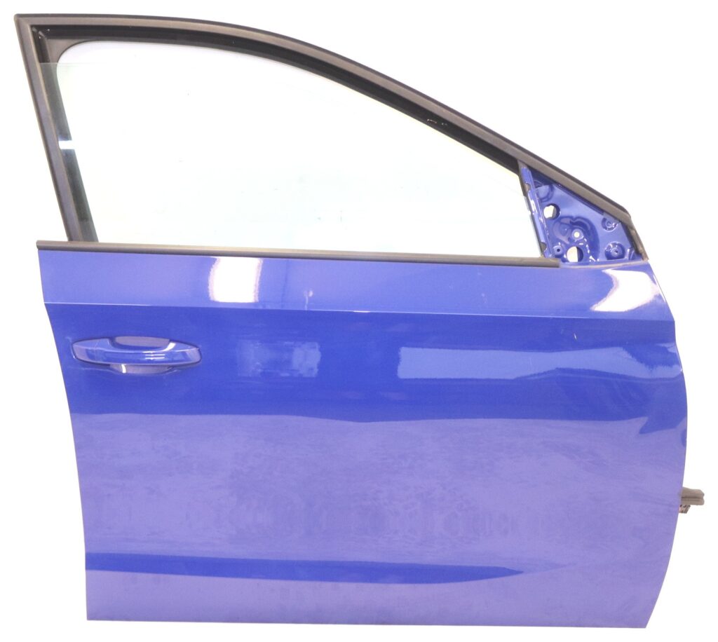 Skoda Fabia IV / PJ Front Right Door Energy Blue OEM 6VA831052C