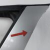 Skoda Roomster 5J Front Left Door Reflex Silver Metallic OEM 5J7831051