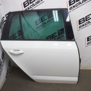 Skoda Octavia III / 5E Rear Right Door Candy White OEM 5E9833056C