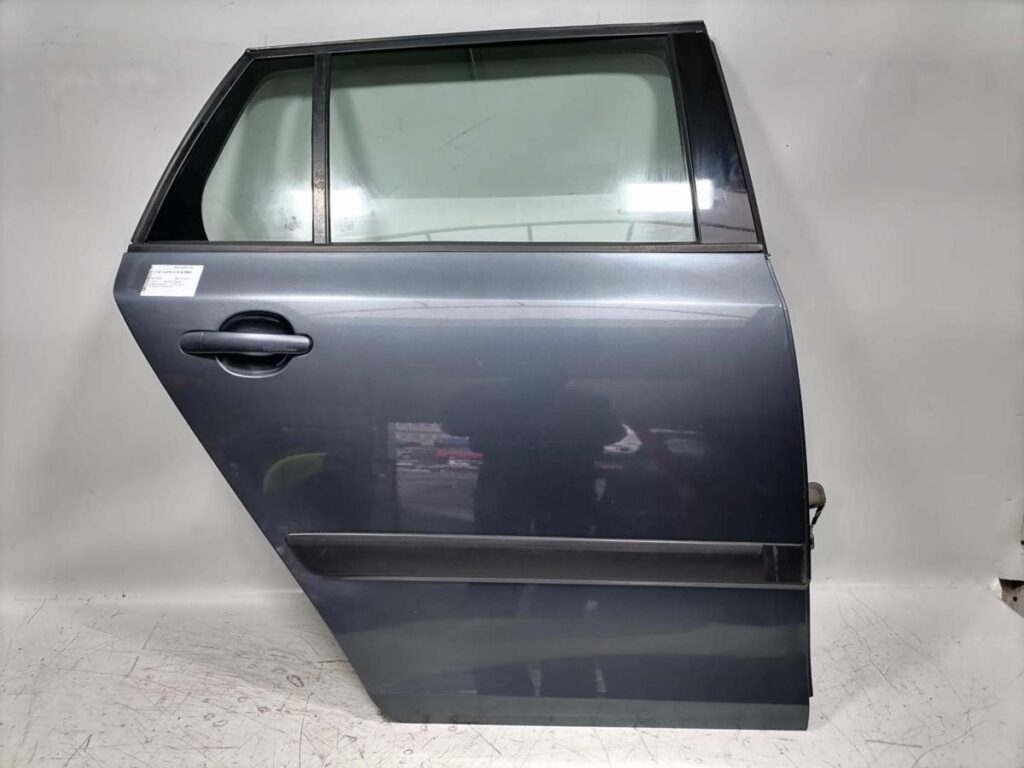 Skoda Fabia II / 5J Rear Right Door Anthracite Grey OEM 5J9833052
