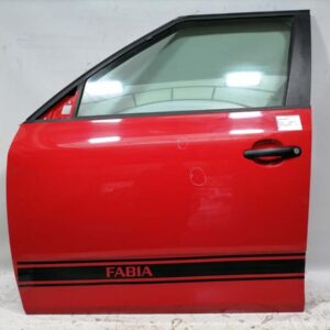 Skoda Fabia II / 5J Front Left Door Corrida Red OEM 5J6831051