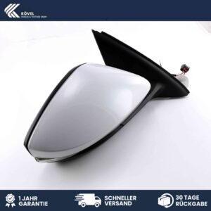 Skoda Octavia III / 5E Right Side Mirror Glacier White OEM 5E1857508N