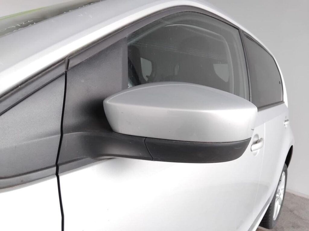 Skoda Citigo Left Side Mirror Silver Leaf Metallic OEM 1S1857507AK9B9