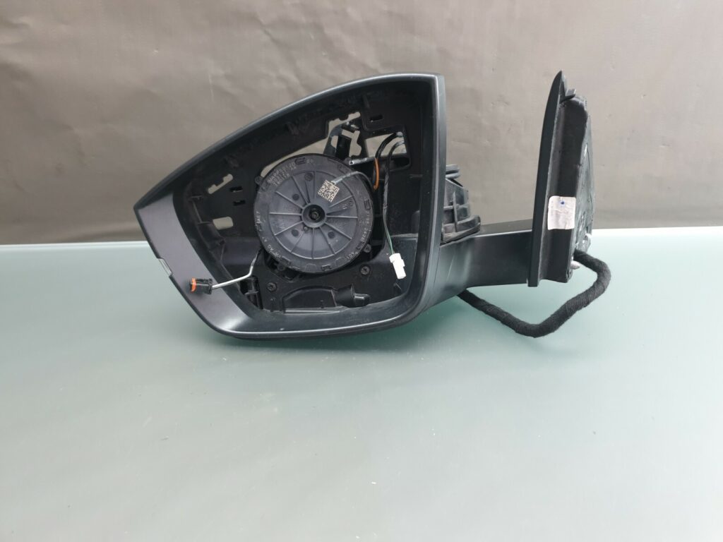 Skoda Karoq AE7 Left Side Mirror Black OEM 57B857407M