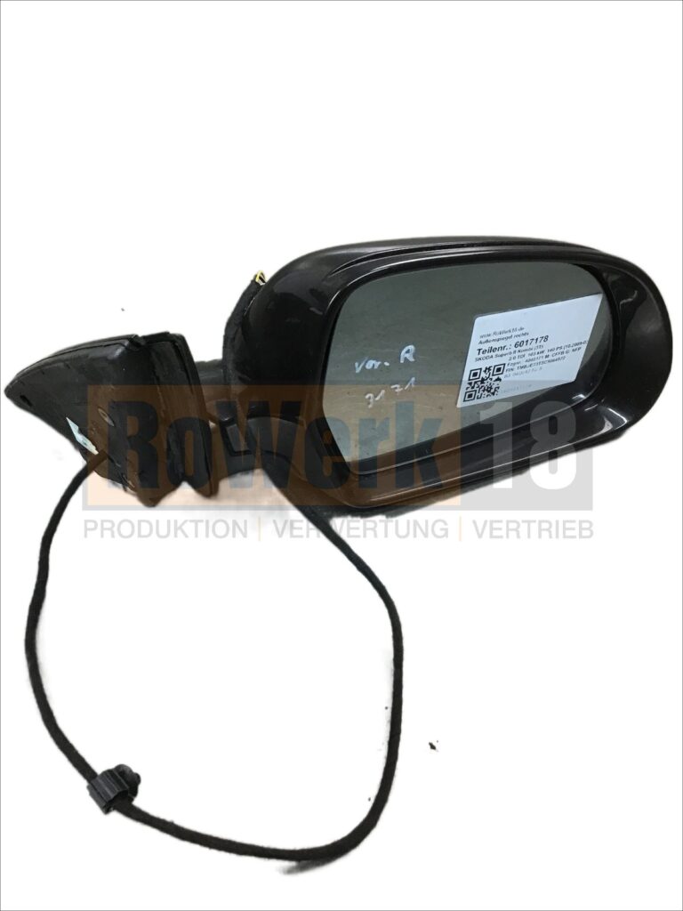 Skoda Superb II / 3T Right Side Mirror OEM 3T1857508BH