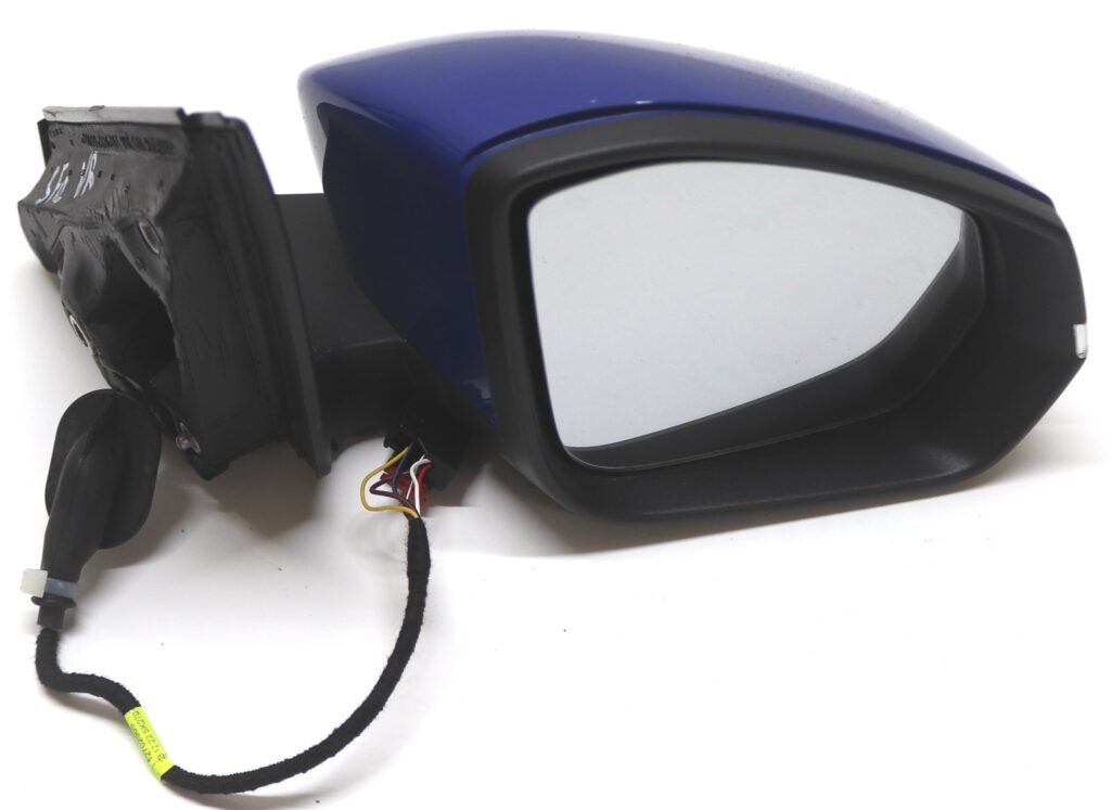 Skoda Fabia IV / PJ Right Side Mirror Energy Blue OEM 6VB857508A