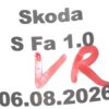 Skoda Fabia IV / PJ Right Side Mirror Energy Blue OEM 6VB857508A