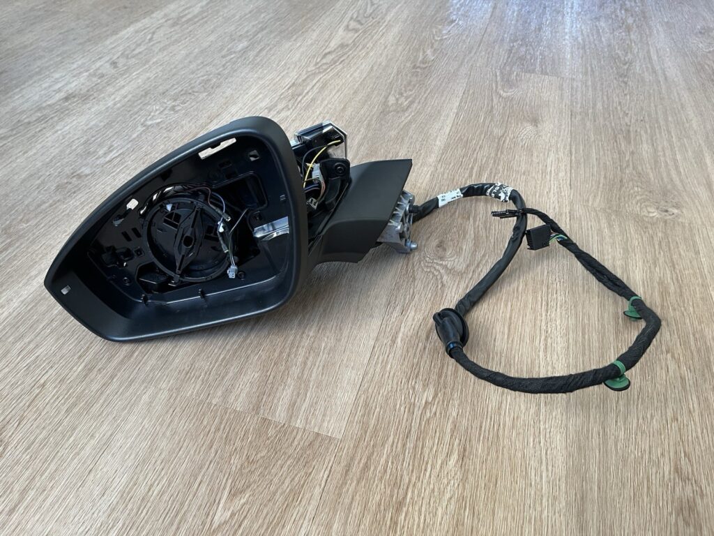 Skoda Enyaq Left Side Mirror Black OEM 5LB857407AJ
