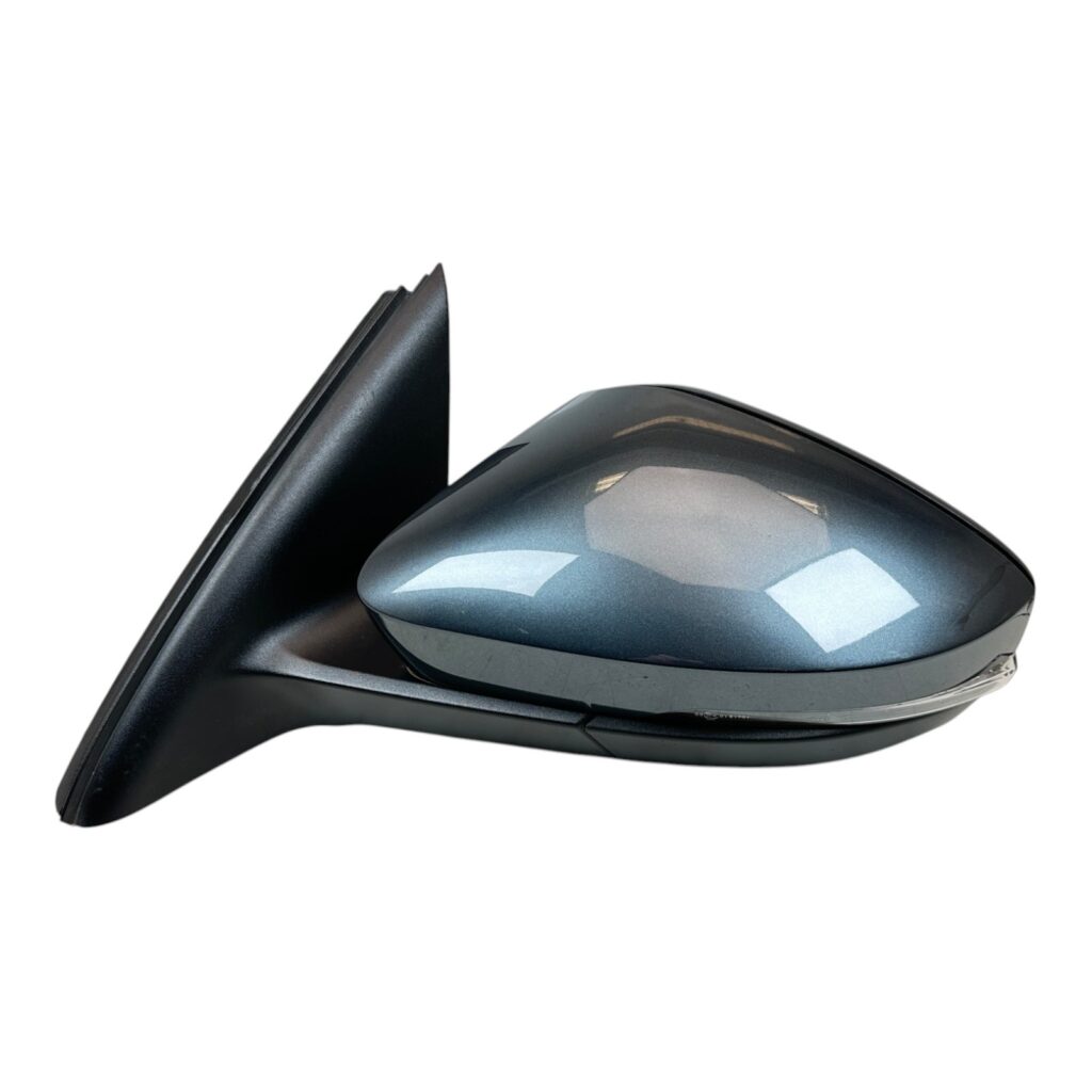 Skoda Octavia III / 5E Left Side Mirror Metal Grey OEM 5E1857507N