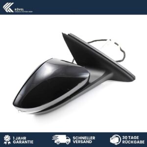 Skoda Octavia III / 5E Right Side Mirror Black OEM 5E1857508AB