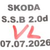 Skoda Superb III / 3V Left Side Mirror OEM 3V1857507C