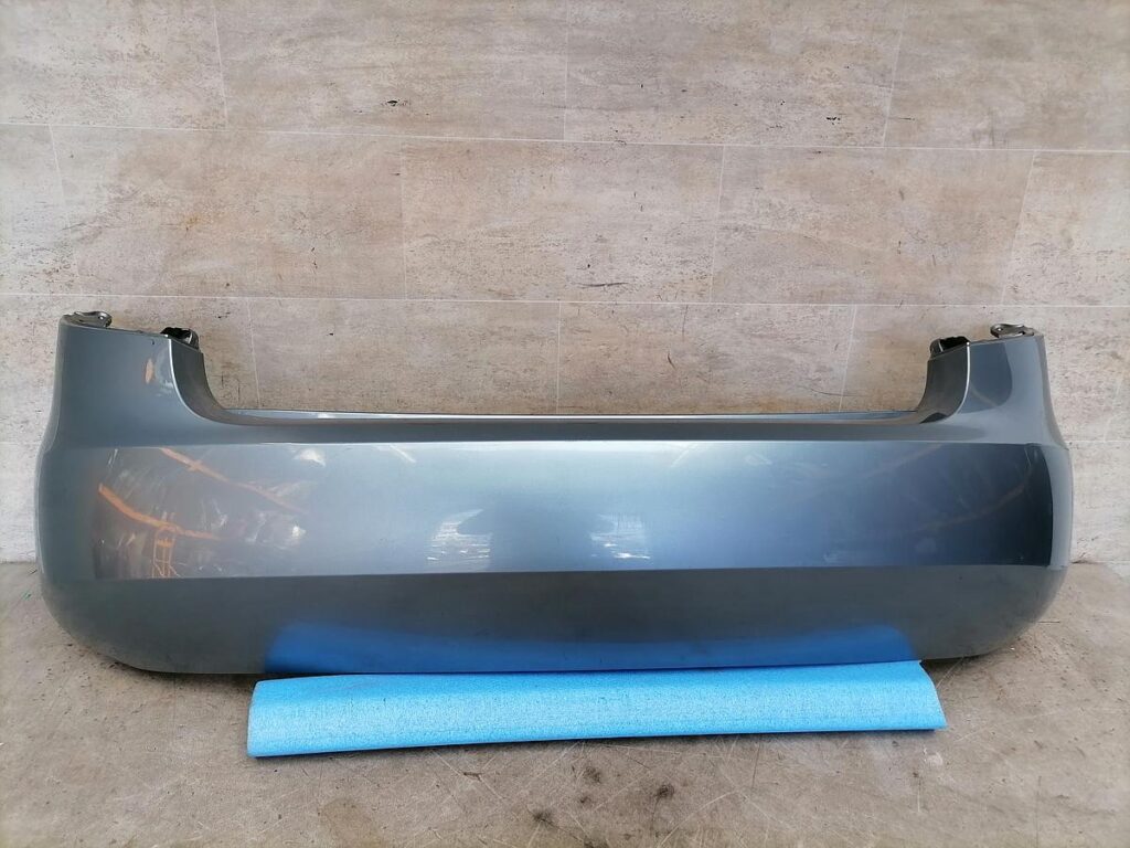 Skoda Fabia II / 5J Rear Bumper Cover Satin Grey Metallic OEM 5J6807421H
