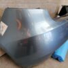 Skoda Fabia II / 5J Rear Bumper Cover Satin Grey Metallic OEM 5J6807421H