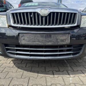 Skoda Octavia II / 1Z Front Bumper Cover Black Metallic OEM 1Z0807221N