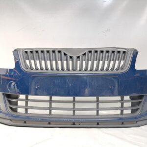 Skoda Fabia II / 5J Front Bumper Cover Pacific Blue OEM 5J0807221D