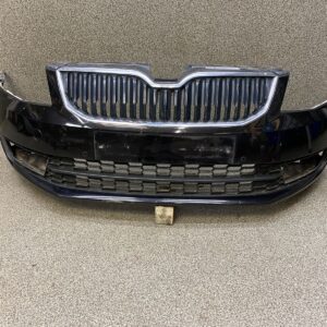 Skoda Octavia III / 5E Front Bumper Cover Black OEM 5E0807221