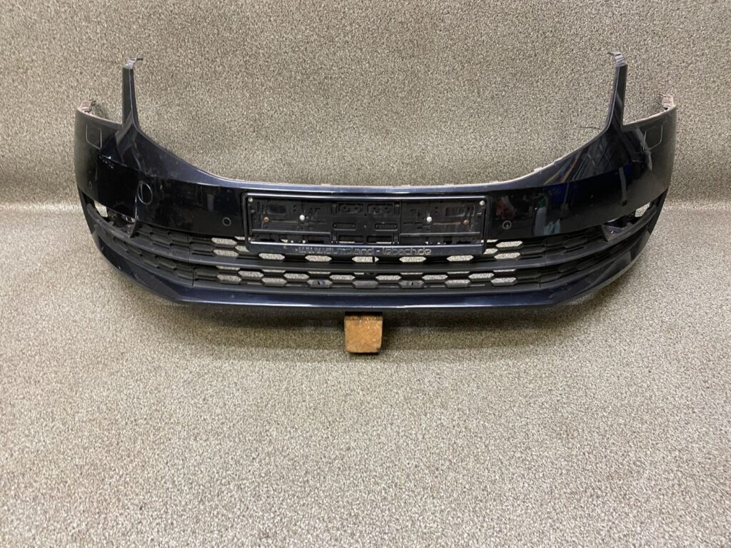 Skoda Octavia III / 5E Front Bumper Cover Black Magic OEM 5E0807221N