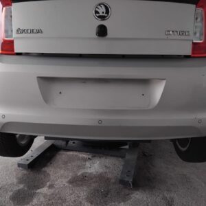 Skoda Citigo Rear Bumper Cover Silver Leaf OEM 1ST807421D