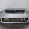 Skoda Fabia II / 5J Front Bumper Cover Aqua Blue Metallic