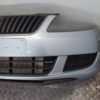 Skoda Fabia II / 5J Front Bumper Cover Aqua Blue Metallic