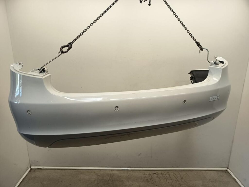 Skoda Fabia II / 5J Rear Bumper Cover Candy White OEM 5J9807421D