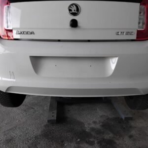 Skoda Citigo Rear Bumper Cover Candy White OEM 1ST807421D
