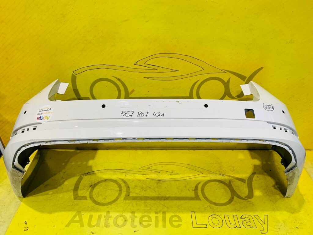 Skoda Octavia Rear Bumper Cover OEM 5E7807421