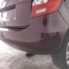 Skoda Fabia II / 5J Rear Bumper Cover Rosso Brunello Metallic OEM 5J6807421H