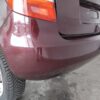 Skoda Fabia II / 5J Rear Bumper Cover Rosso Brunello Metallic OEM 5J6807421H