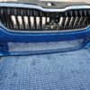 Skoda Scala Front Bumper Cover Race Blue OEM 657807221F