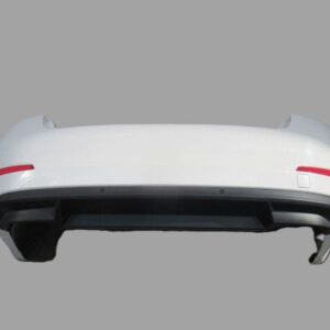 Skoda Octavia III / 5E Rear Bumper Cover White OEM 5E5807421