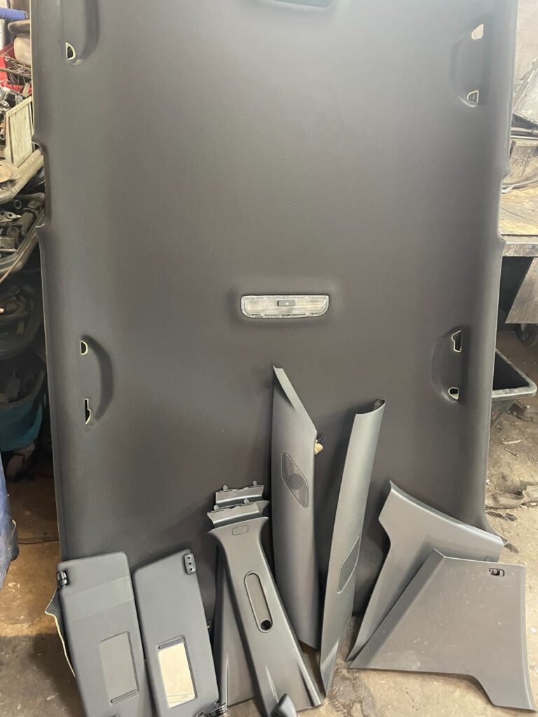 Skoda Fabia II / 5J Headliner Set Black