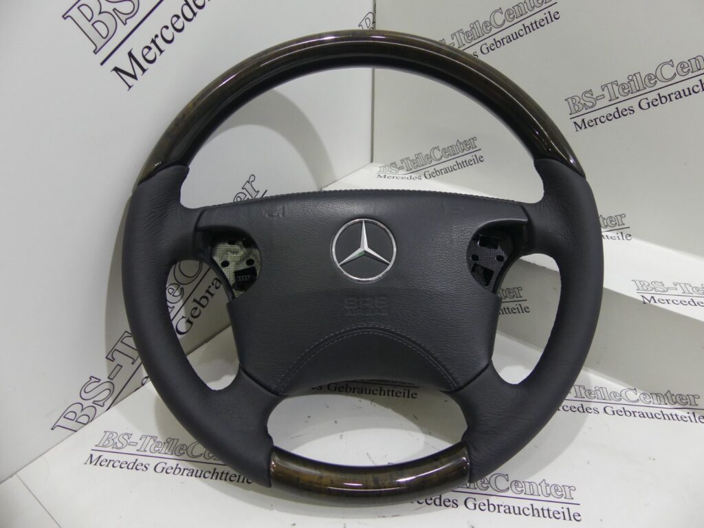 Mercedes CLK W208 Steering Wheel Anthracite / Black OEM A2084600203 / A2104600698