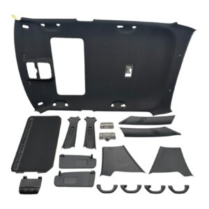Skoda Fabia II / 5J Headliner Set Black OEM 5J6867501AE