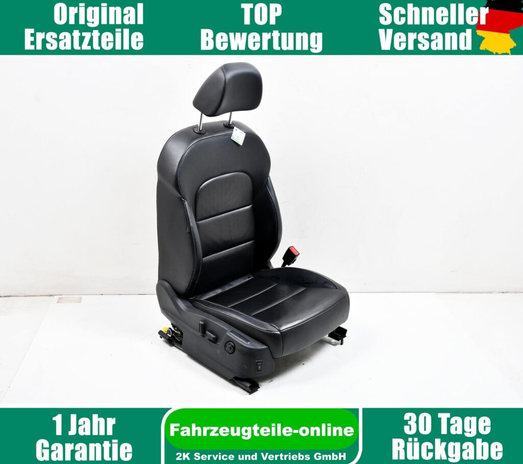Skoda Superb II 3T Front Right Seat Satin black