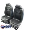 Skoda Fabia I 6Y RS Front Sports Seat Pair with Door Panels Black