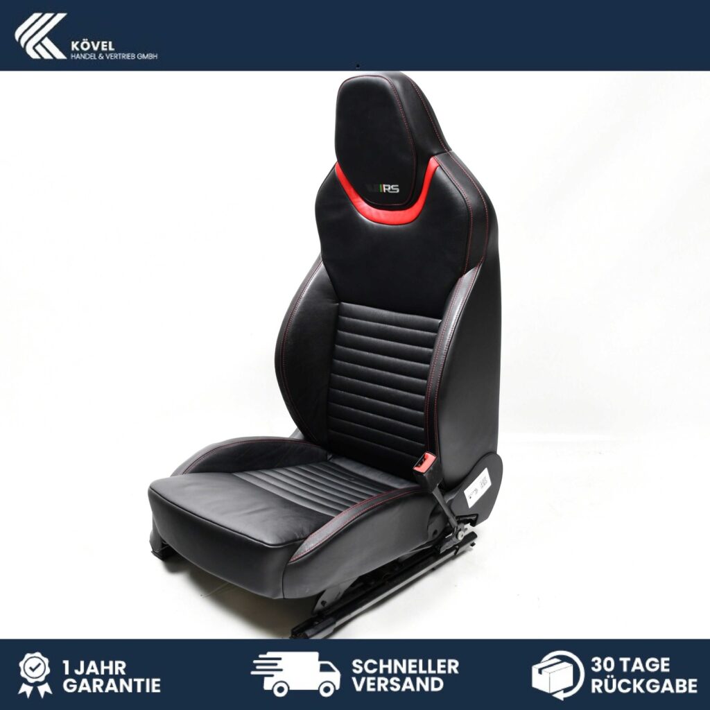 Skoda Octavia III 5E RS Front Right Heated Sports Seat Black