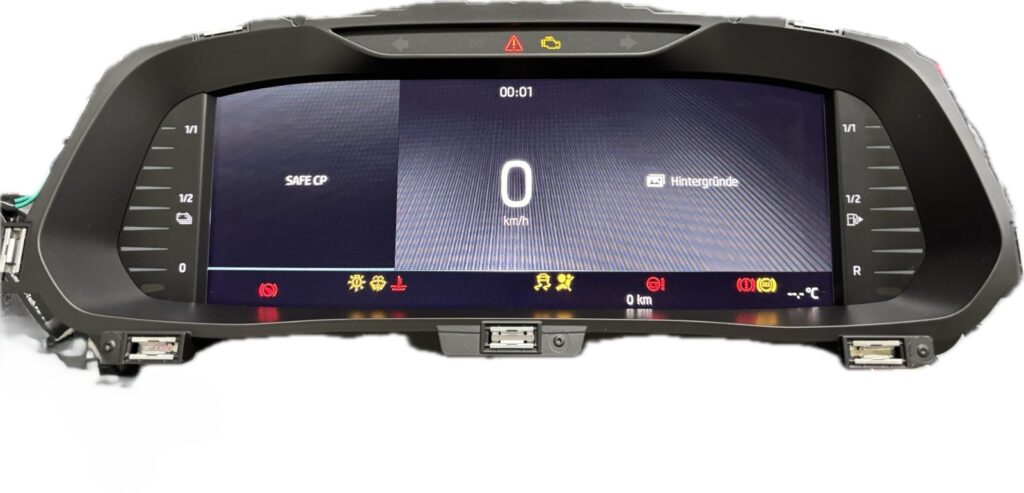 Skoda Octavia IV NX Digital Instrument Cluster Black OEM 5E3920774A