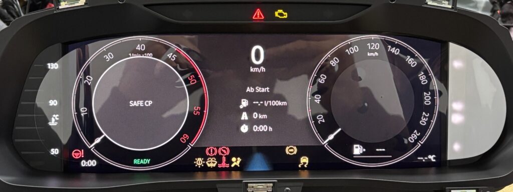 Skoda Octavia IV NX Digital Instrument Cluster Black OEM 5E3920770D