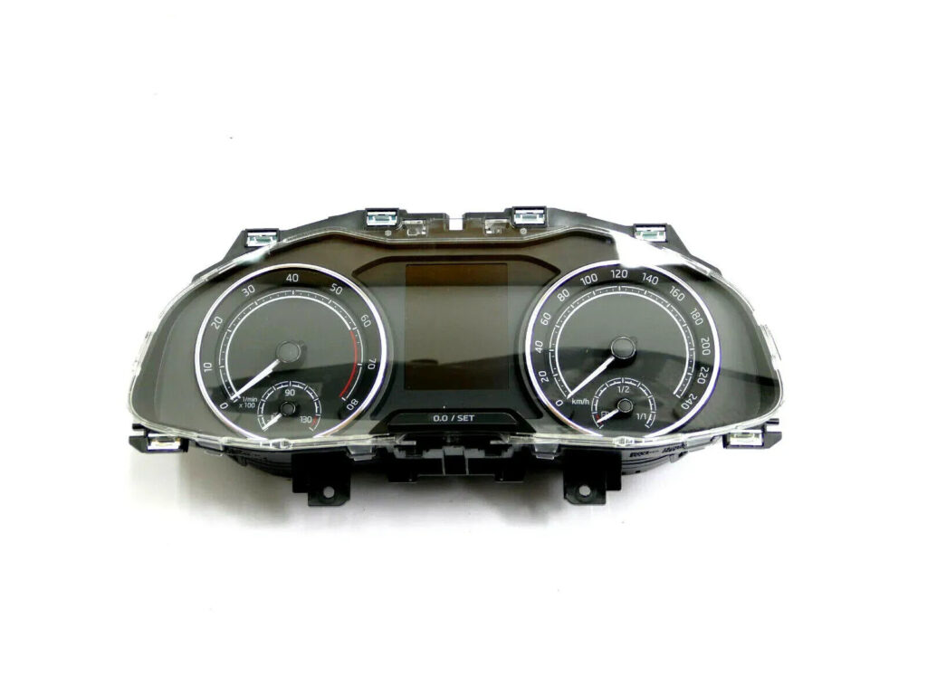 Skoda Scala Analogue Instrument Cluster with Display OEM 654920740