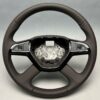 Skoda Octavia III 5E Multifunction Steering Wheel Brown OEM 3T0419091AHCWF