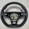 Skoda Superb Heated Sports Multifunction Steering Wheel Black / Tellur grey OEM 5E3419093BBVKL